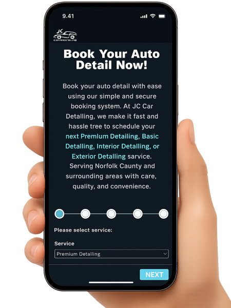 Iphone-Booking-For-Auto-Detailing Iphone-Booking-For-Auto-Detailing